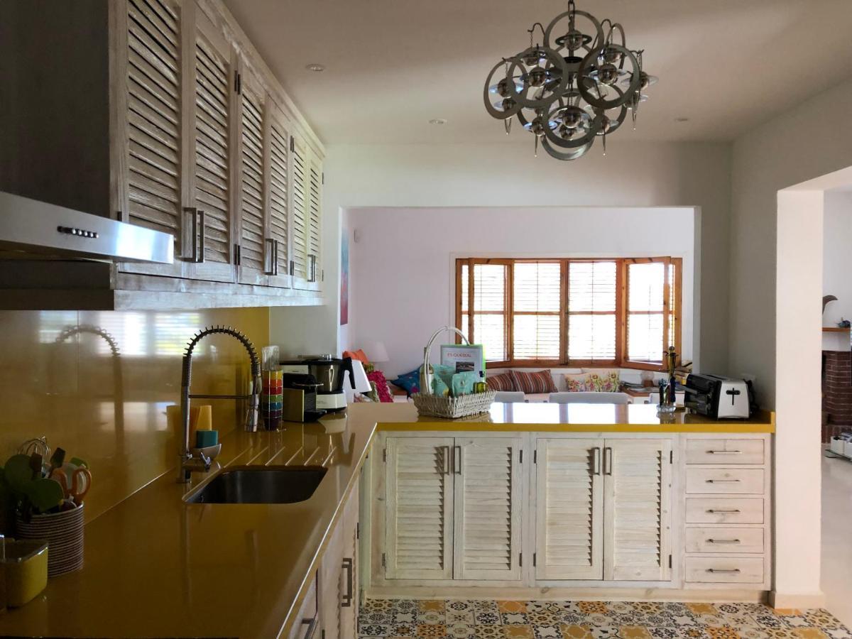 Es Queixal - Can Canet Con Piscina Exterior Climatizada Cala Vadella  Eksteriør billede